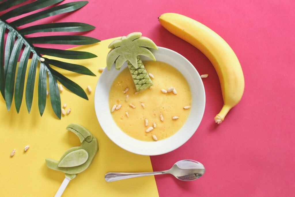 purée de banane